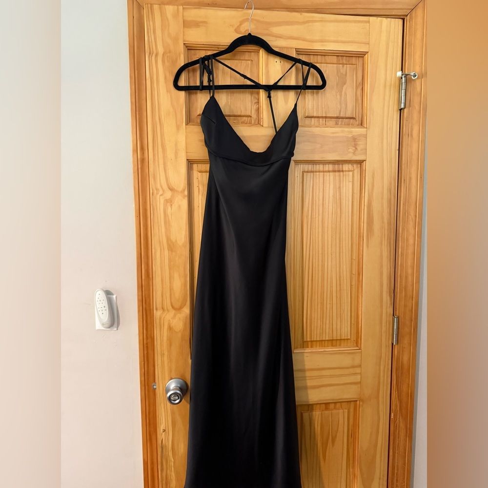 BRAND NEW: Zara Black Slip Dress